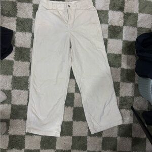 Madewell Corduroy Cream Pants